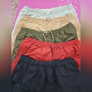 Mens Large Madewell and Abercrombie shorts BUNDLE